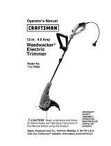 Craftsman Weedwacker 172.74536 User manual