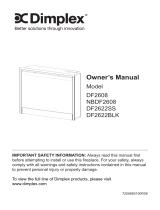 Dimplex DF2622SS User manual