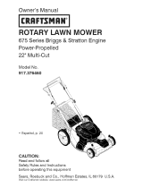 Craftsman 917.376460 Owner's manual