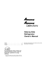 Amana DRS2662AW Owner's manual