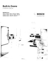 Bosch HBL5751UC/01 Installation guide