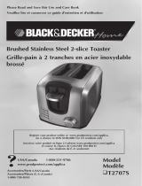 Black & Decker T2707S User guide