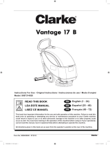 Clarke Vantage 17 B Operating instructions