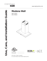 Zephyr ZMO-E30AS Installation guide