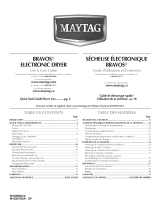Maytag Bravos W10267625A - SP User guide