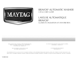 Maytag BRAVOS AUTOMATIC WASHER Owner's manual