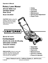 Craftsman 536885601 Owner's manual