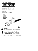 Craftsman 358341150 Owner's manual