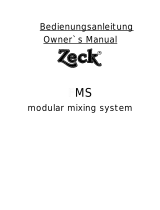 Zeck Audio FMS series Owner's manual