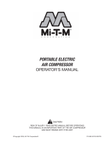 Mi-T-M PORTABLE ELECTRIC AIR COMPRESSOR User manual