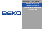 Beko WME 25080 T User manual