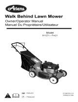 Ariens 911271-Pro21 Owner's manual