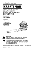 Craftsman 358794880 Owner's manual