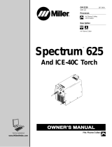 Miller Electric 625 Owner's manual