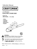Craftsman 358.341250 User manual