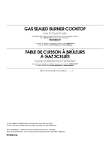 Whirlpool GLS3665RS - Gas Cooktop Owner's manual