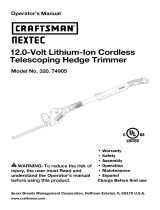 Craftsman 320.74905 User manual
