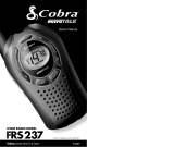 Cobra FRS237 User manual