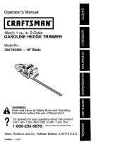Craftsman 358.795390 Owner's manual