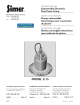 Simer 3075SS Owner's manual