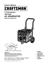 Craftsman 580.327141 User manual