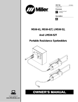 Miller MSW-42 Owner's manual