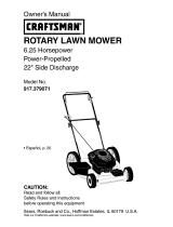 Craftsman 917.379071 Owner's manual