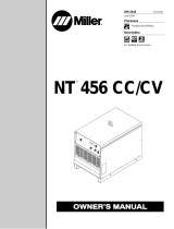 Miller Electric NT 456 CC/CV Owner's manual