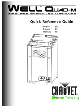 Chauvet Well Quad-M User guide