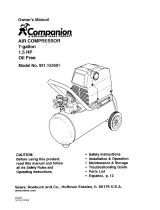 COMPANION 921153501 Owner's manual