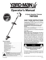 Yard-Man YM70SS User manual