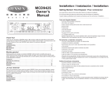 Jensen MCD9425 Owner's manual