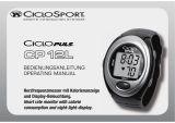 CICLOSPORT CICLOPULS CP29 Watch Operating instructions