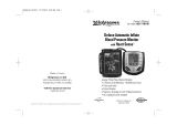 Walgreens Deluxe BD-7181W Owner's manual