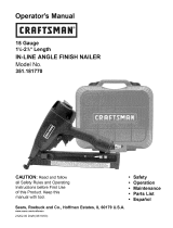 Craftsman 351.181770 Owner's manual