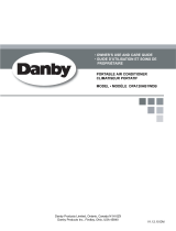 Danby DPA120HB1WDB Operating instructions