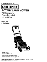 Craftsman 917.378530 Owner's manual