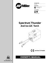 Miller Ice-12C Torch Owner's manual