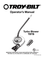 MTD TBTB User manual