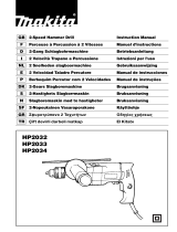 Makita HP2033 Owner's manual