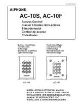 Aiphone AC-10S User manual