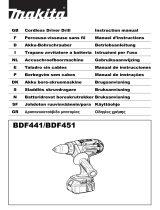Makita BDF451 Owner's manual