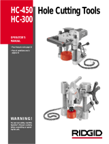 RIDGID HC-300 User manual