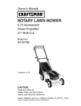 Craftsman 917.377782 Owner's manual