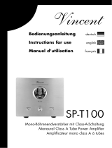 VINCENT SP-T100 Owner's manual