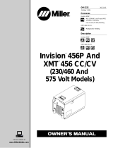 Miller INVISION 456P (230/460 575 VOLT) Owner's manual