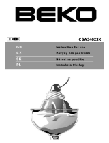 Beko CSA34023X Datasheet