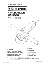 Craftsman 172.11502 User manual