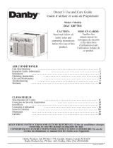 Danby DAC12078EE Operating instructions