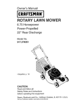 Craftsman 917.376051 Owner's manual